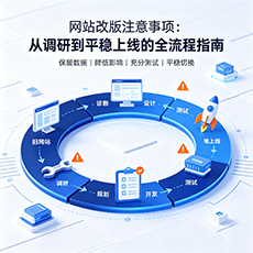 迪庆建站-网站改版注意事项：从调研到平稳上线的全流程指南