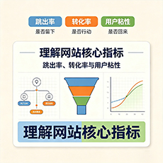 德钦建站-理解网站核心指标：跳出率、转化率与用户粘性