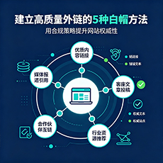 迪庆建站-建立高质量外链的5种白帽方法